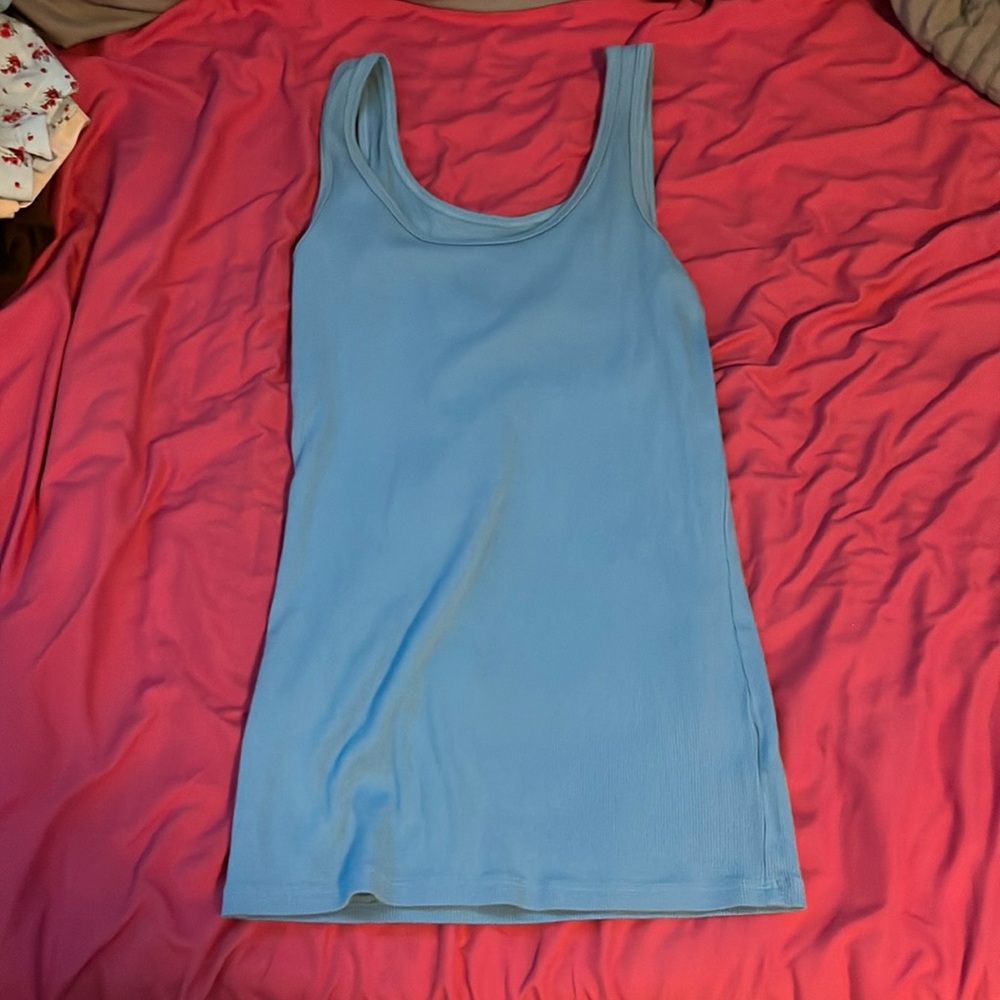 Blue Tank Top